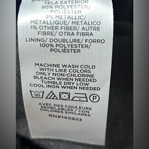 LOFT Shimmer Tweed Shirt Jacket size large NWT - Picture 8 of 8